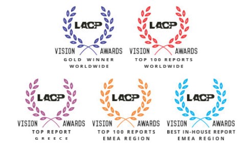 Gold Award Gold Award – Annual Report Competition, Energy και άλλες 4 διακρίσεις